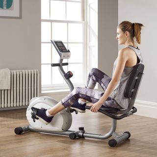 The best exercise bike for seniors: V-Fit G-RC Recumbent Magnetic Cycle