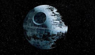 The second Death Star from Star Wars