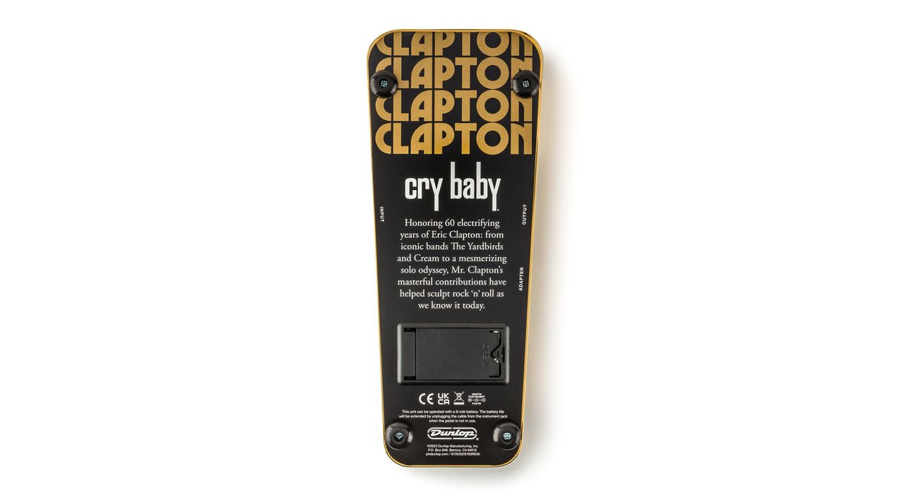 Jim Dunlop EC95G Eric Clapton Cry Baby Wah