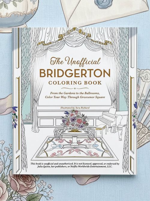 The Unofficial Bridgerton Coloring Book
