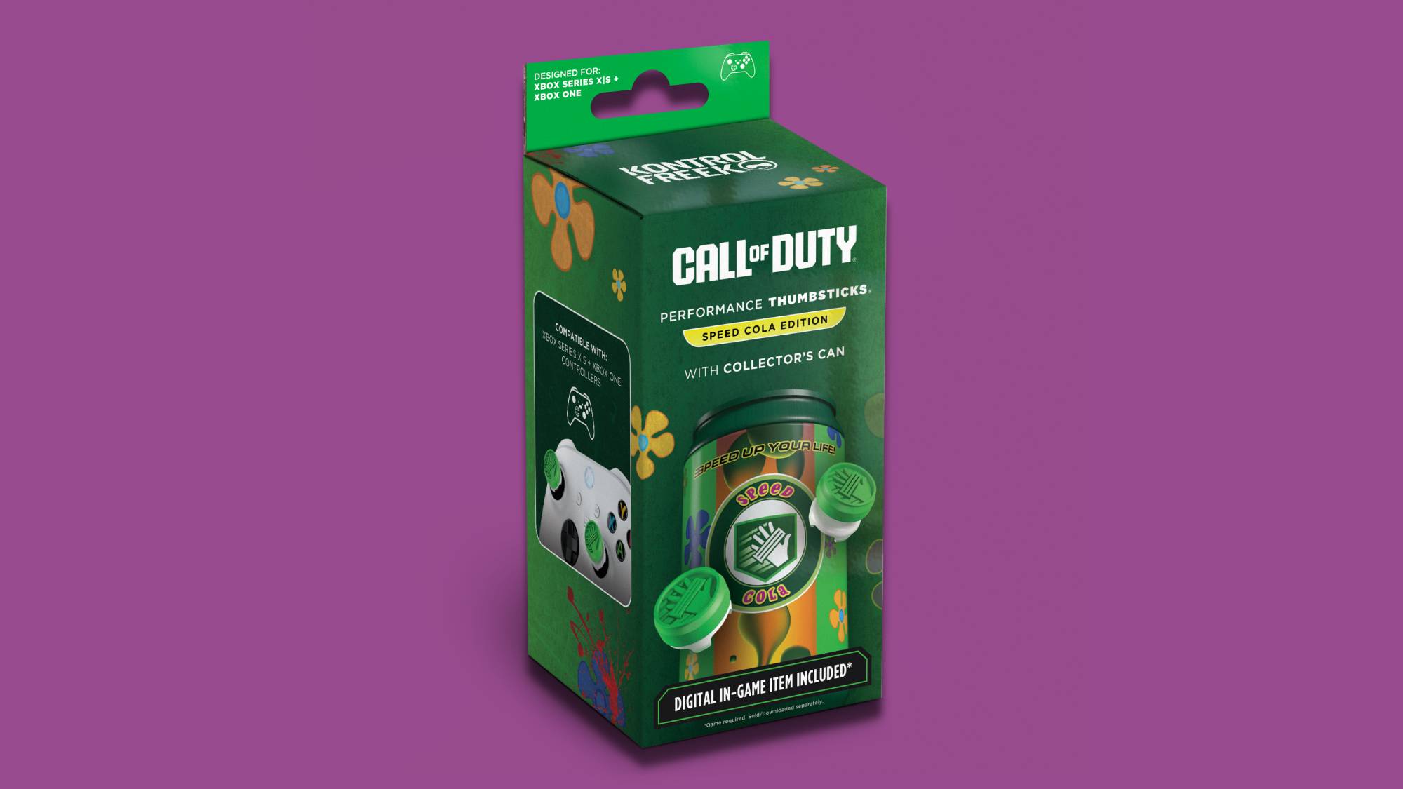 KontrolFreek Call of Duty Performance Thumbsticks Speed Cola Edition