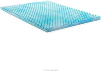 Linenspa 3 Inch Convoluted Gel Swirl Memory Foam Mattress Topperwas from $54.83now $46.59 at Amazon