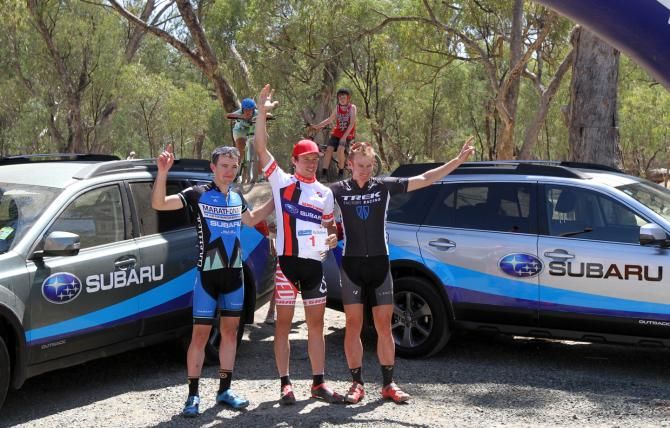Cameron Ivory topped the elite men's podium for the eliminator series