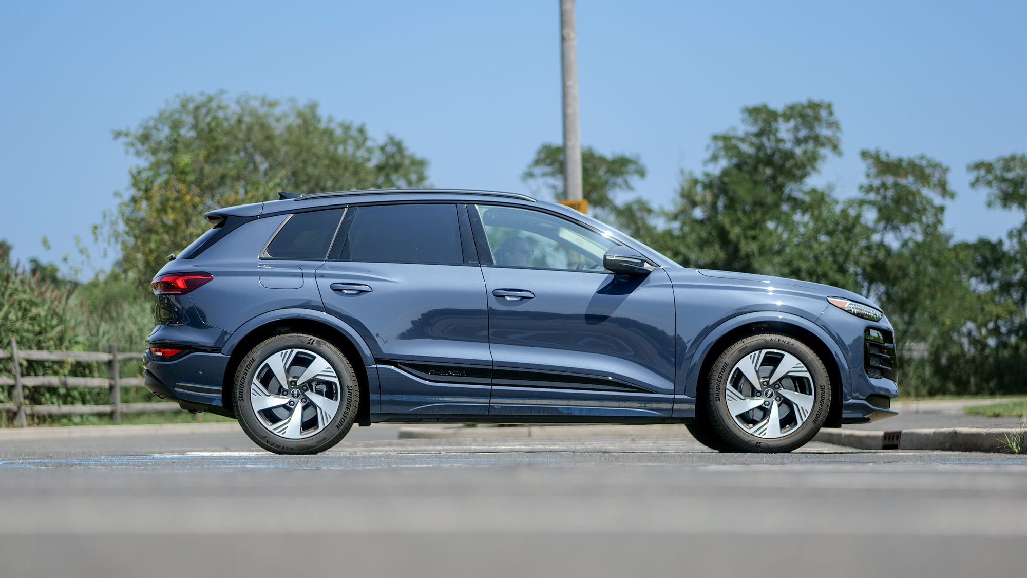 2025 Audi Q6 e-tron test drive.