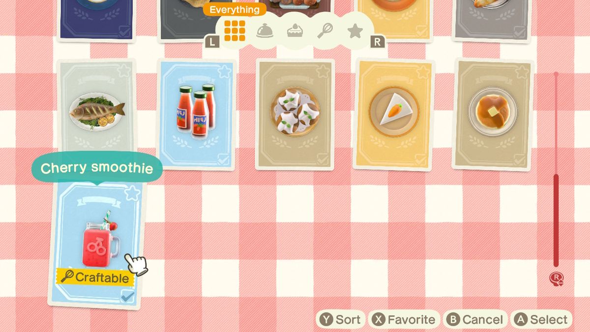 Here’s every Animal Crossing New Horizons cooking recipe spotted in the Direct GamesRadar+