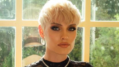 Acress wallis Day gets ready for the amfar gala in cannes
