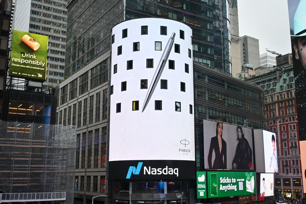 Parker Pen billboard