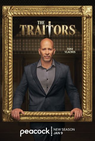 Portrait of Tony Vlachos from 'The Traitors' season 3.