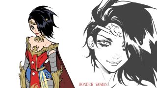 RWBY/Justice League character designs