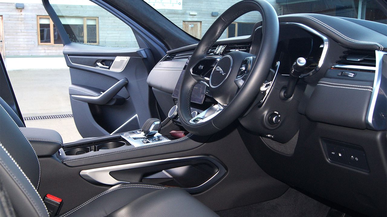 Jaguar F-Pace front interior
