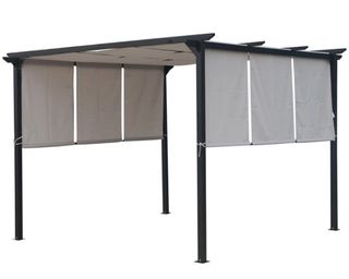 Arlmont & Co. Dequilla 9.5 Ft. W x 9.5 Ft. D Steel Patio Gazebo