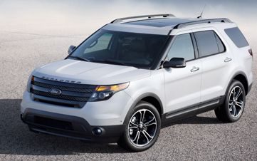 Large Crossovers: Ford Explorer