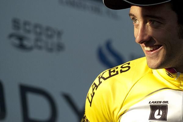 Good times: Nathan Haas (Genesys Wealth Advisers) is showing good signs to further his career in Europe and follow the Tasmanian path of former Praties, now Genesys Wealth Advisers rider, Richie Porte.