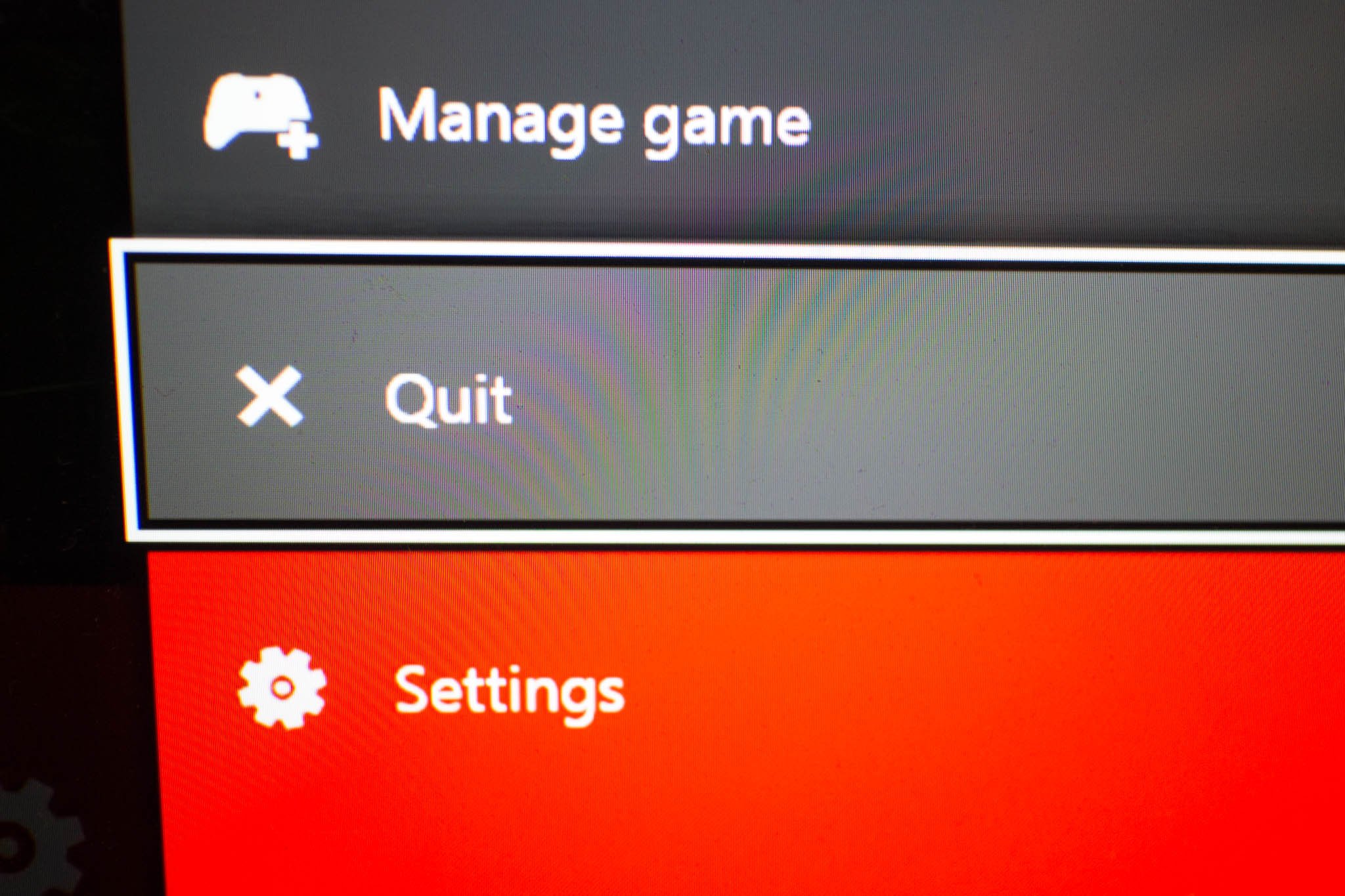 how to turn off a game on xbox one