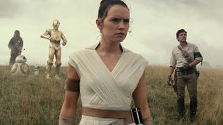 Daisy Ridley as Rey in Star Wars Episode IX: The Rise of Skywalker