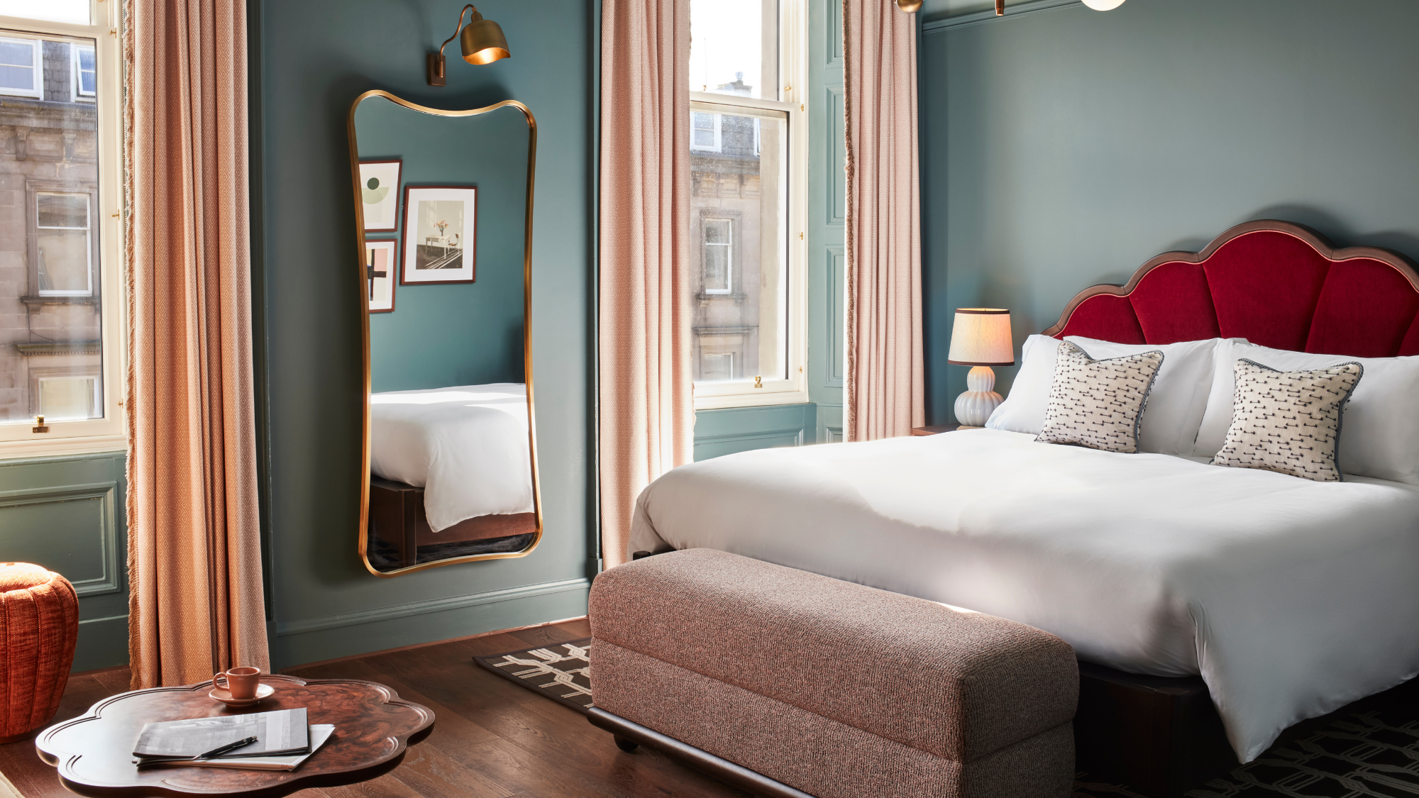 The Hoxton Edinburgh bedroom