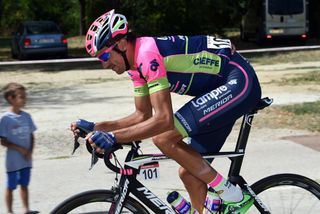 Ruben Plaza in action during Stage twenty of the 2015 Tour of Spain