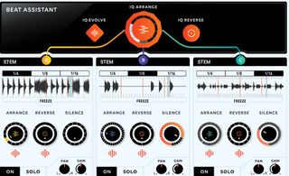 The AI-driven Beat Assistant is a ‘virtual drummer’ commanding Arrange, Reverse and Silence controls for auto-accompaniment purposes or general generative shenanigans.