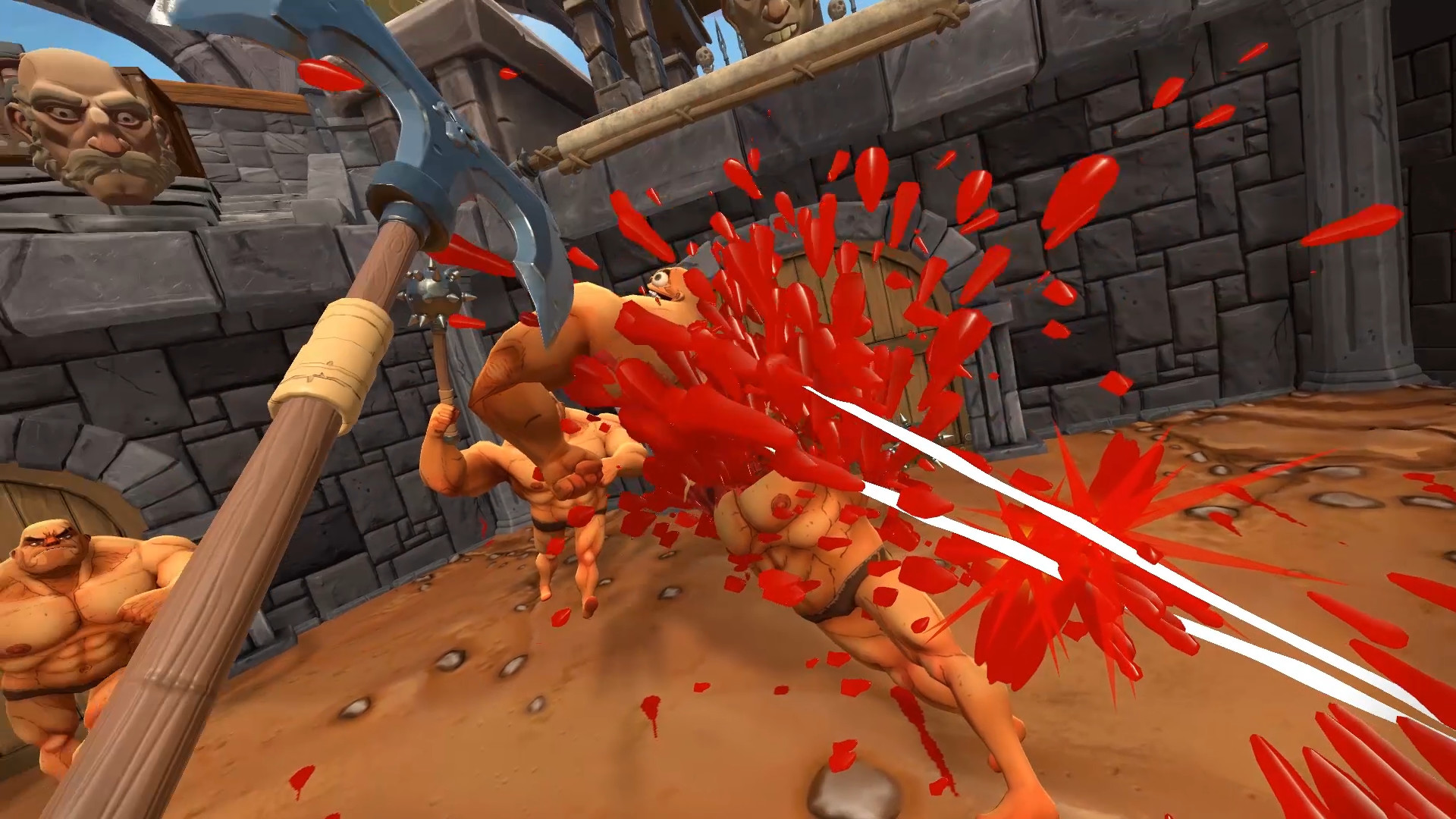 Høring Globus nød Gorn, the VR game about beating the crap out of gladiators, has left Early  Access | PC Gamer