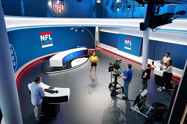 Der deutsche Sender startet die NFL-Berichterstattung von New Live Studio
