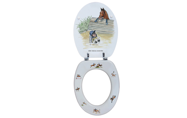Horse loo seat