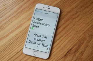 Accessibility on iPhone