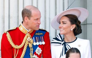 Kate Middleton and Prince William at Trooping the Colour