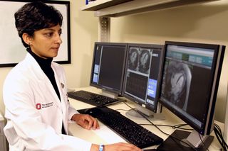 In a new study led by Dr. Subha Raman of The Ohio State University Wexner Medical Center, researchers were able to dramatically slow the rate of heart damage in patients with Duchenne muscular dystrophy by using a combination of well-established drugs.