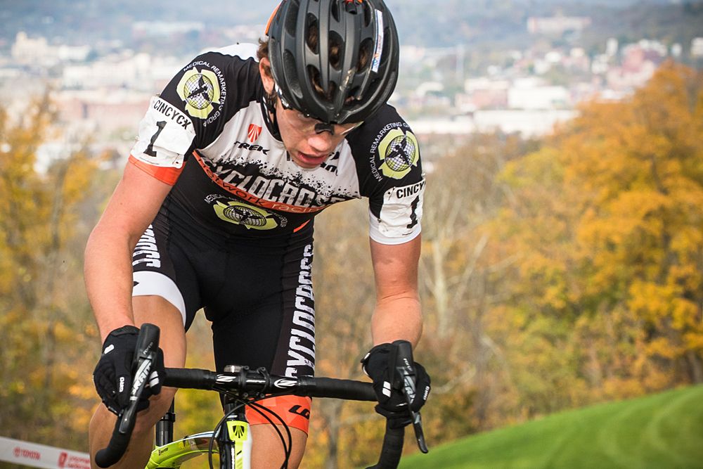Spencer Petrov shows his grit and focus on his way to winning the junior men's title
