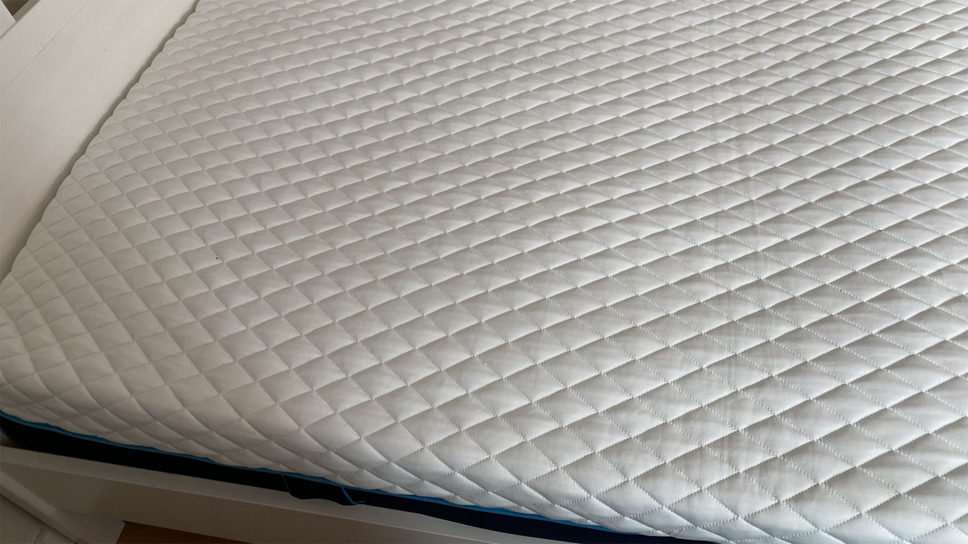 Simba Hybrid Pro mattress on a bed frame