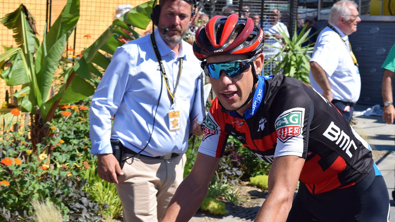 Richie Porte and his BMC Racing teammates wore the new Giro Aether helmet