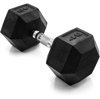 CAP Barbell Coated Dumbbell Weight 40lb single: was $55.99, now $39.99 at Amazon