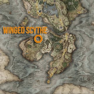 Elden Ring winged scythe