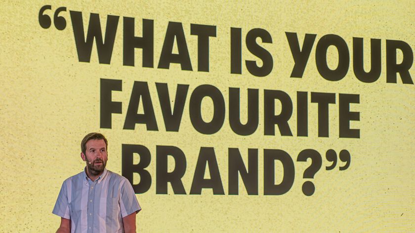 James Greenfield on stage at Paradigms 2025