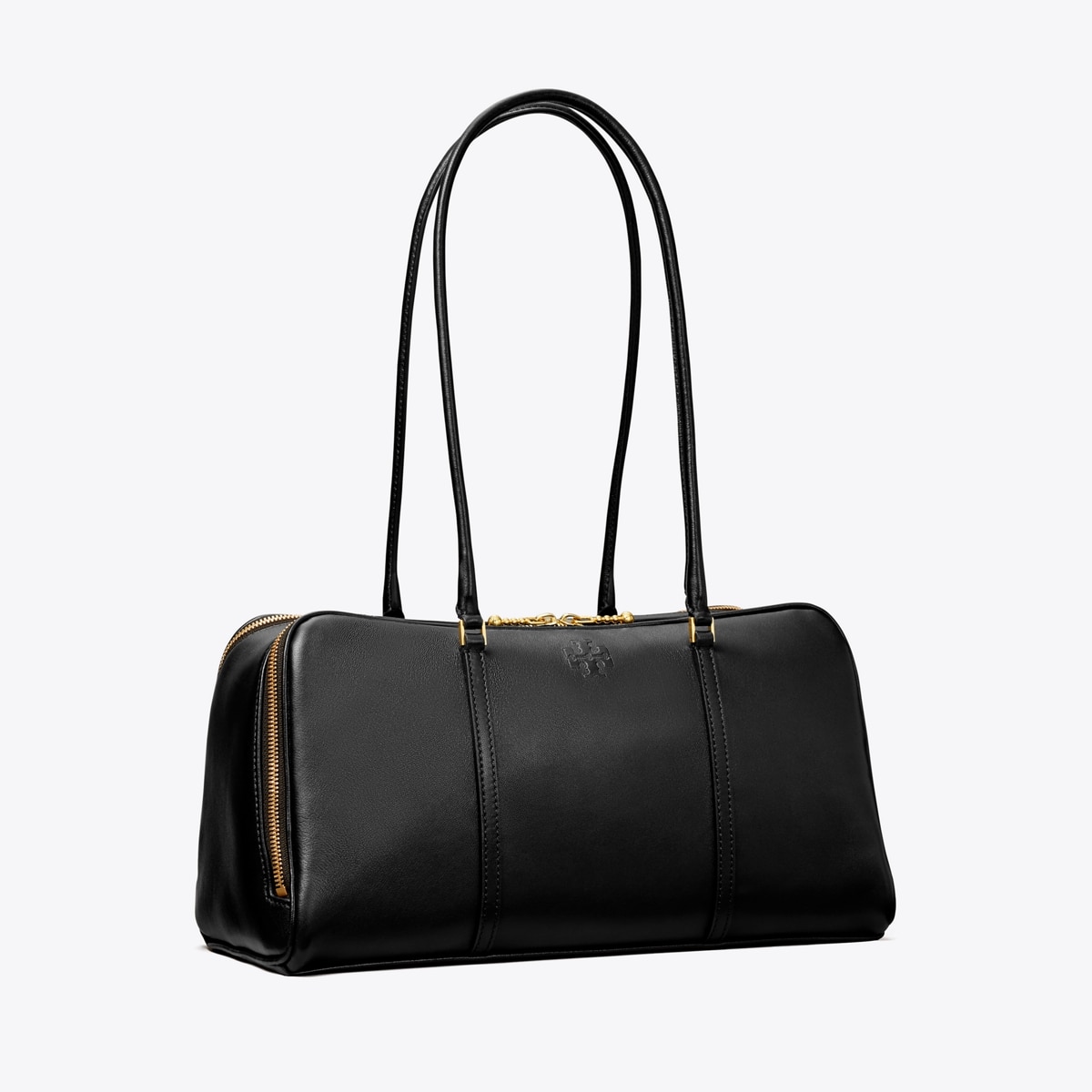 Marshmallow Satchel in Black, Size Os