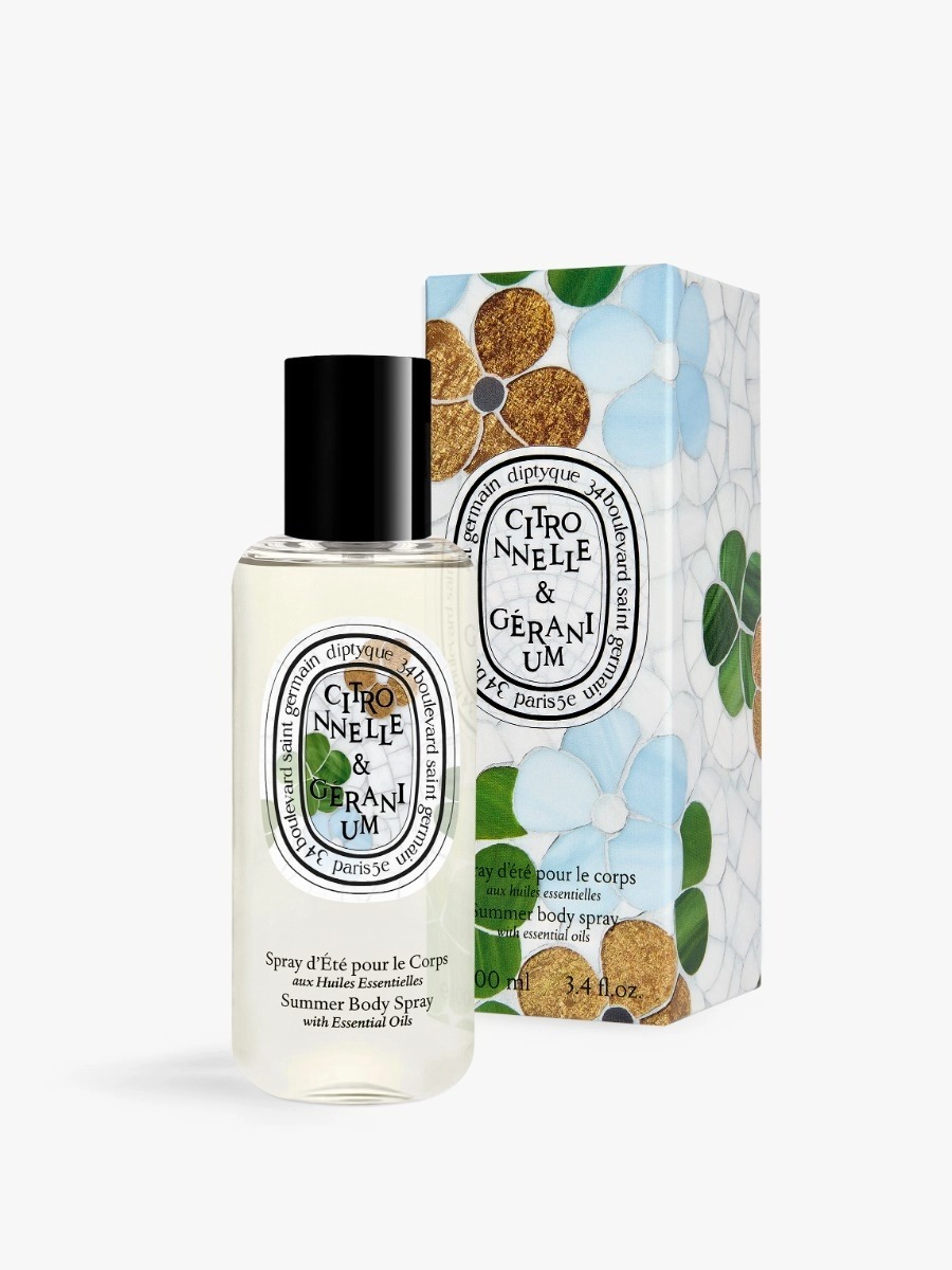 Diptyque Paris, Lemongrass &amp;amp; Geranium Summer Body Spray