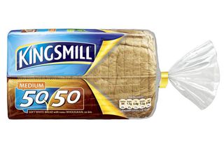 Kingsmill 50/50 Medium Sliced Bread: 5/10