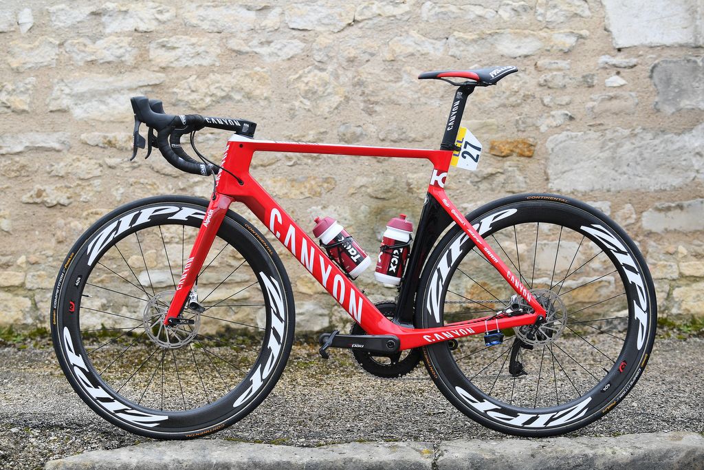 Michael Morkov's Aeroroad CF SLX Disc for Paris-Nice
