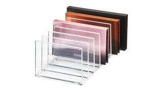 The iDesign The Sarah Tanno Collection Palette Organizer is the best makeup organizer for your palette collection