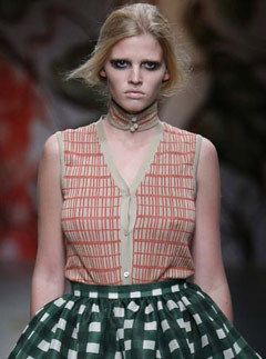 Marie Claire Fashion news: Prada model Lara Stone