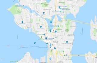 Plot your chosen landmarks to check how they're spread out