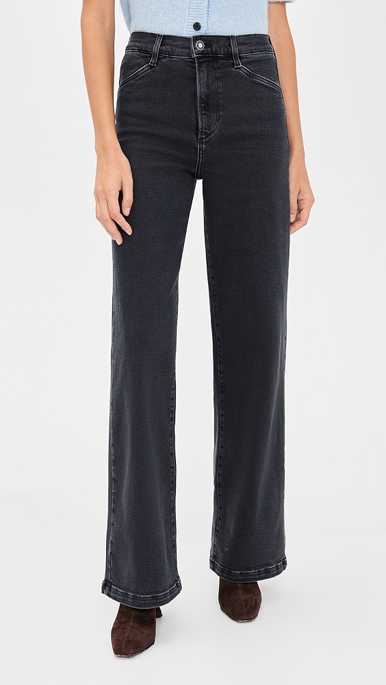 Favorite Daughter the Mischa Super High Rise Wide Leg Jeans