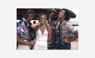 Corey Tippin, Donna Jordan and Antonio Lopez, Saint-Tropez, 1973