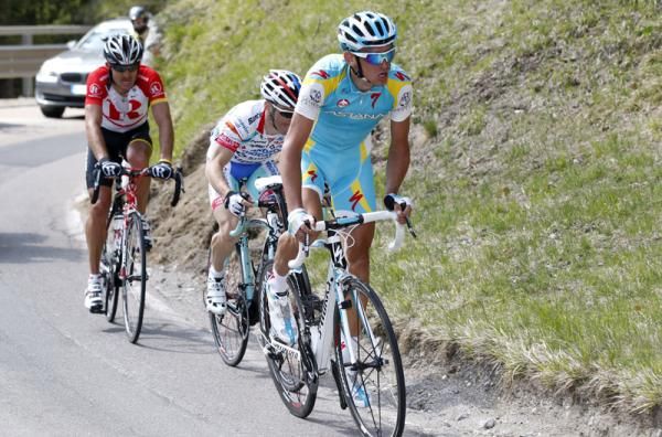 Kreuziger out of the saddle