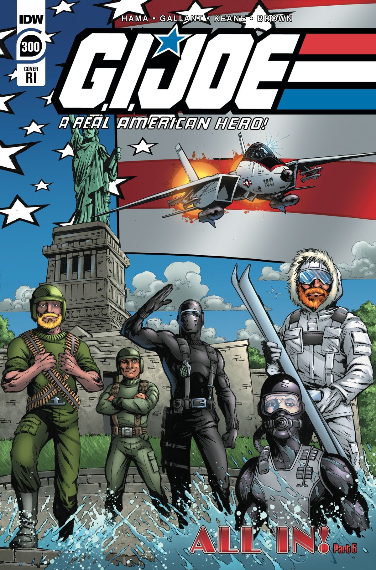 G.I. Joe: A Real American Hero #300 cover
