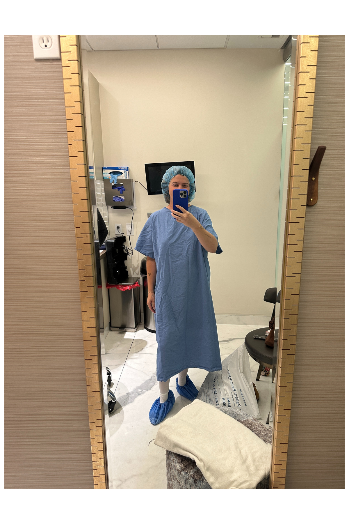 Aviel Kanter in a blue surgical gown