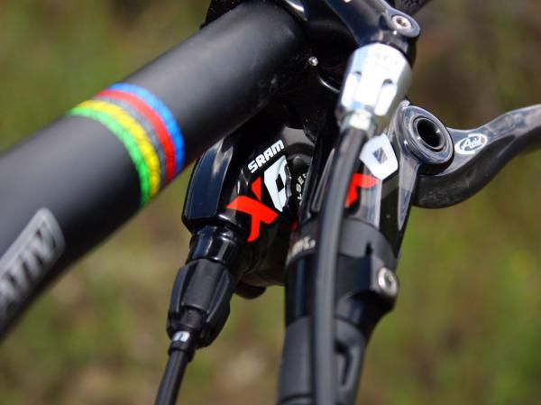 Last year's carbon fiber clamshell cap has been replaced with a lighter and tighter-fitting aluminum version that is better at sealing out contaminants and less prone to binding if overtightened.