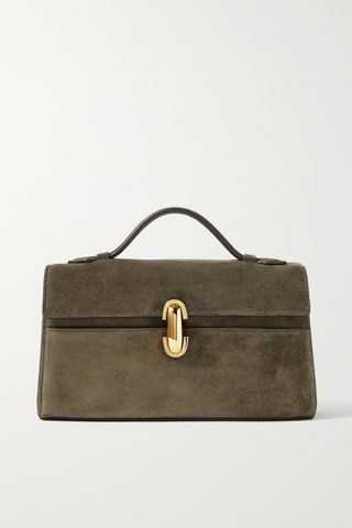 Symmetry Pochette Suede Tote