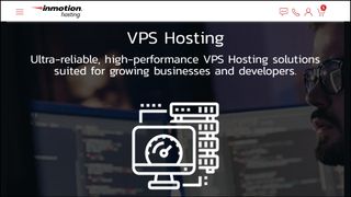 InMotion Hosting shared hosting screenshot