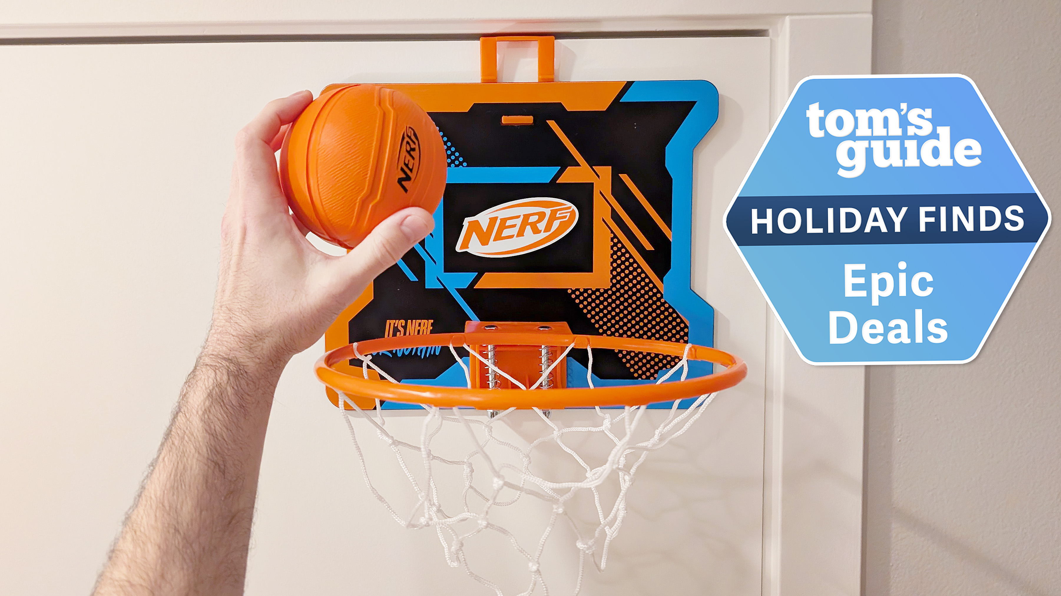 Nerf Slam Mini Basketball Hoop Set